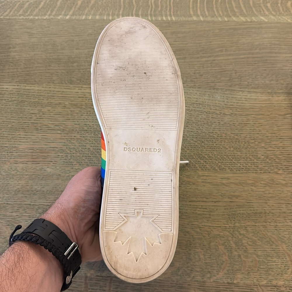 D Squared Rainbow Sneakers - image 3